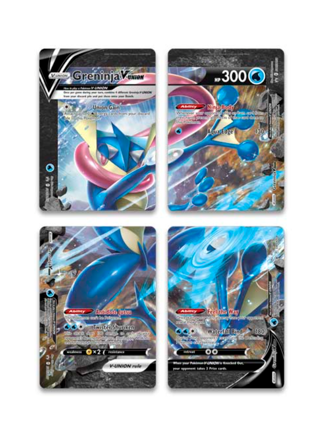 Pokemon Code Card on sale Greninja V-UNION Special Collection