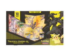 Load image into Gallery viewer, Pokemon TCG Pikachu &amp; Zekrom GX Box -GameStop Exclusive
